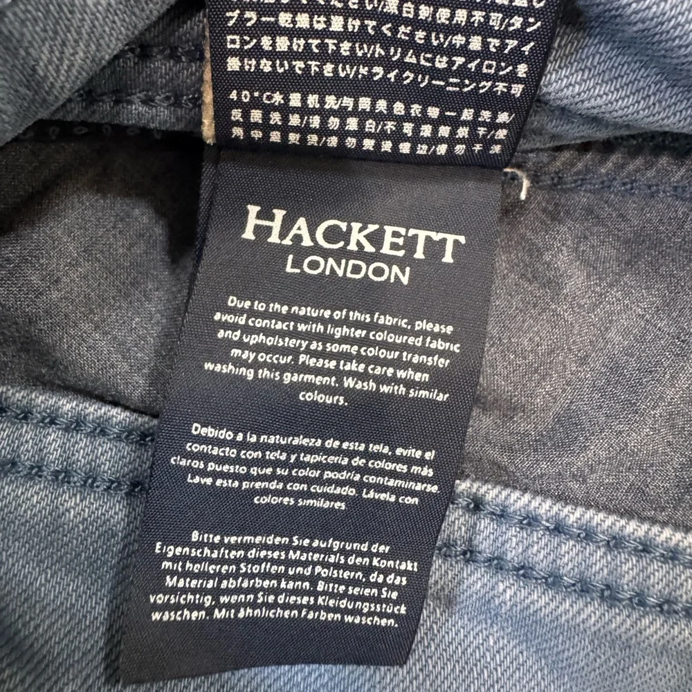 Hackett London Bespoke Denim Newburg Slim, Color 551 Blue, Size 38x32